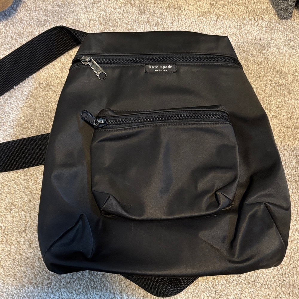 Kate Spade Black Backpack